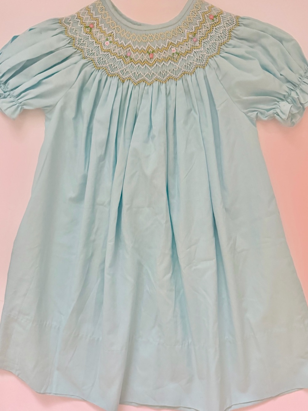2T Smocked Spring Dress